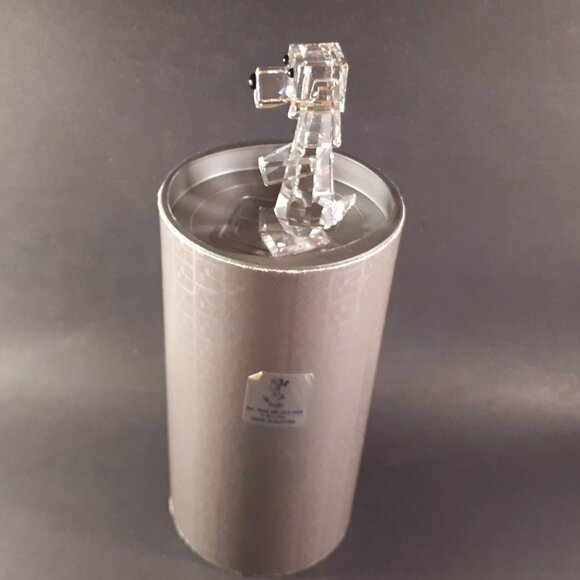 Vintage retired Swarovski standing Pluto dog ornament figurine original box - Picture 1 of 9